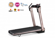 JK Fitness SuperCompact 48 Pink Salvaspazio App Zwift e Kinomap