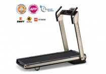 JK Fitness SuperCompact 48 Golden Salvaspazio App Zwift e Kinomap